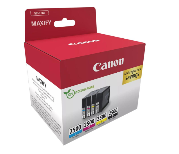 Canon Zestaw 4 tuszów PGI-2500 CMYK - 1226665 - zdjęcie 2